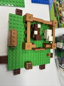 Lego Minecraft 21114 The Farm - Retired - Complete With Instructions & Minifigs