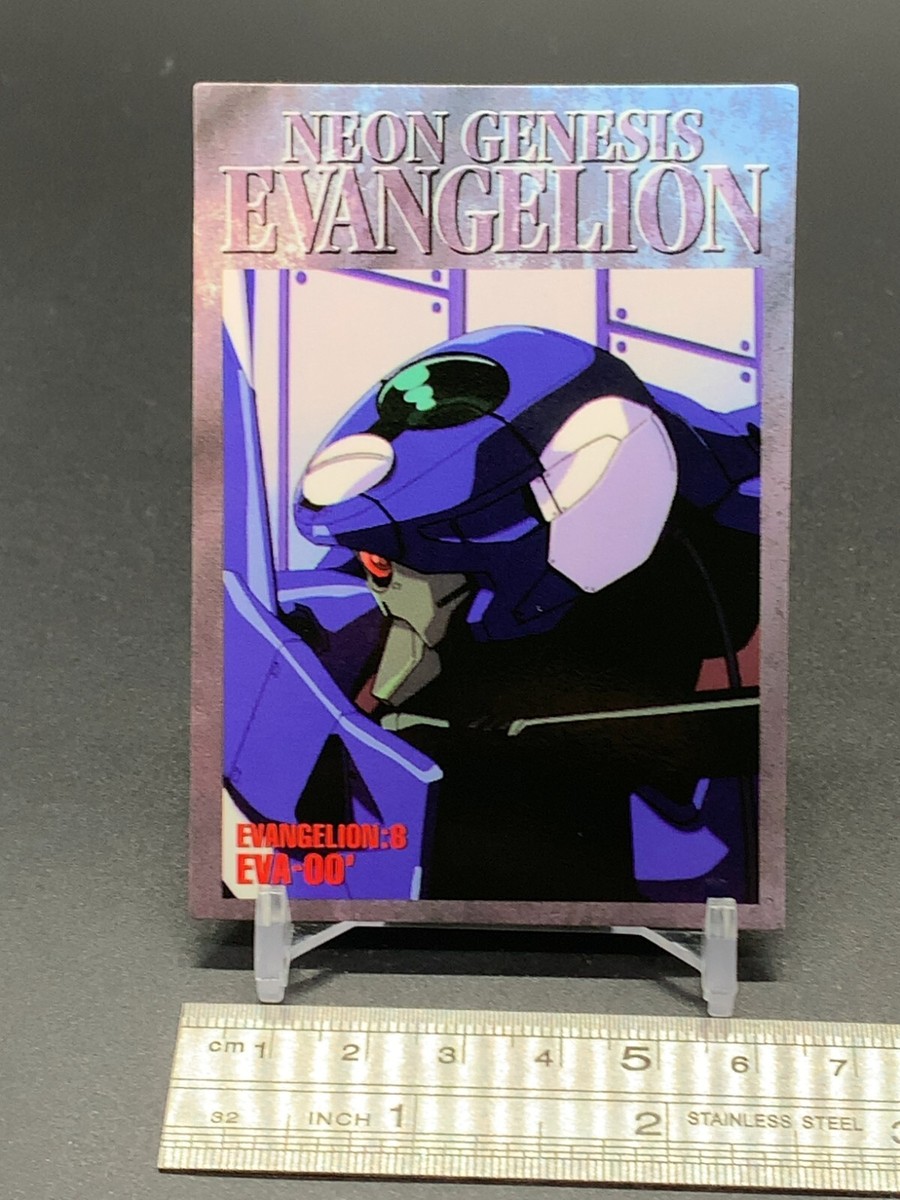 Eva-00' 8 Neon Genesis Evangelion Card Carddass Sega Bandai