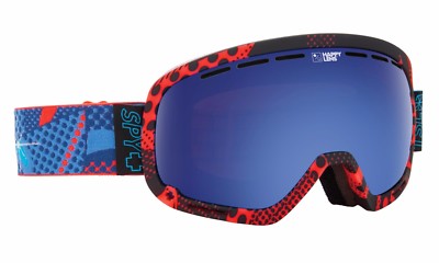 Neu Spy Optic Marshall Vs. Vizie Snowboard Ski Brille Happy Rose Dunkelblau Glas