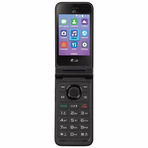 Brand New "DISCONTINUED" LG Classic Flip Cell Phone Prepaid TracFone