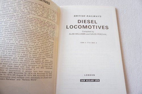 1970s abc British Railways Diesel Locomotives Ian Allan Book VGC - Picture 2 of 7