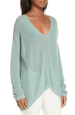 Eileen Fisher Elm Green Organic Linen 