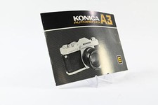 Konica Autoreflex A3 Instruction Manual G822