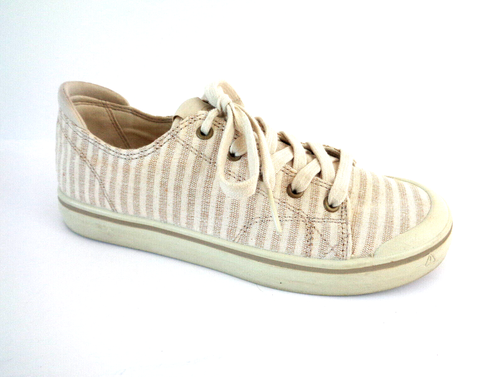 Scarpe da ginnastica Keen Elsa IV marrone avorio a righe da donna US 9M EUR 39 5 in tela