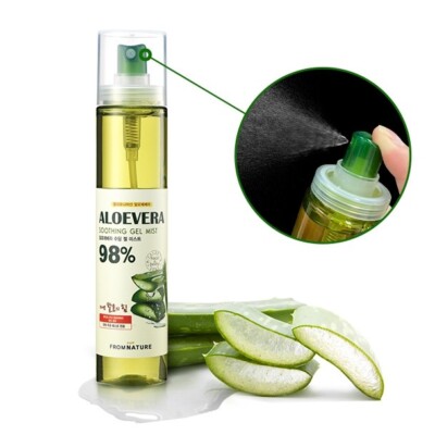 FROM NATURE 98% Aloevera Moisture Soothing Gel Mist 120ml Koreanische Kosmeti...