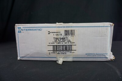 40 Amp Control Panel with 220V Timer and 100W Transformer Intermatic (T10004RT1)