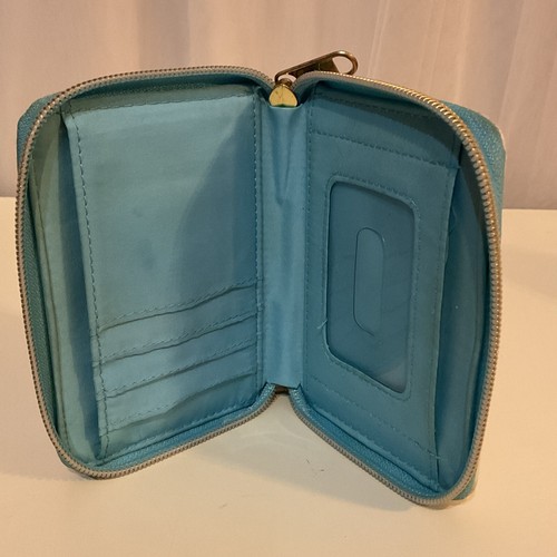 Loungefly Walt Disney World 50th Anniversary Tea Cup Mini Zip Wallet Mickey - Picture 8 of 12