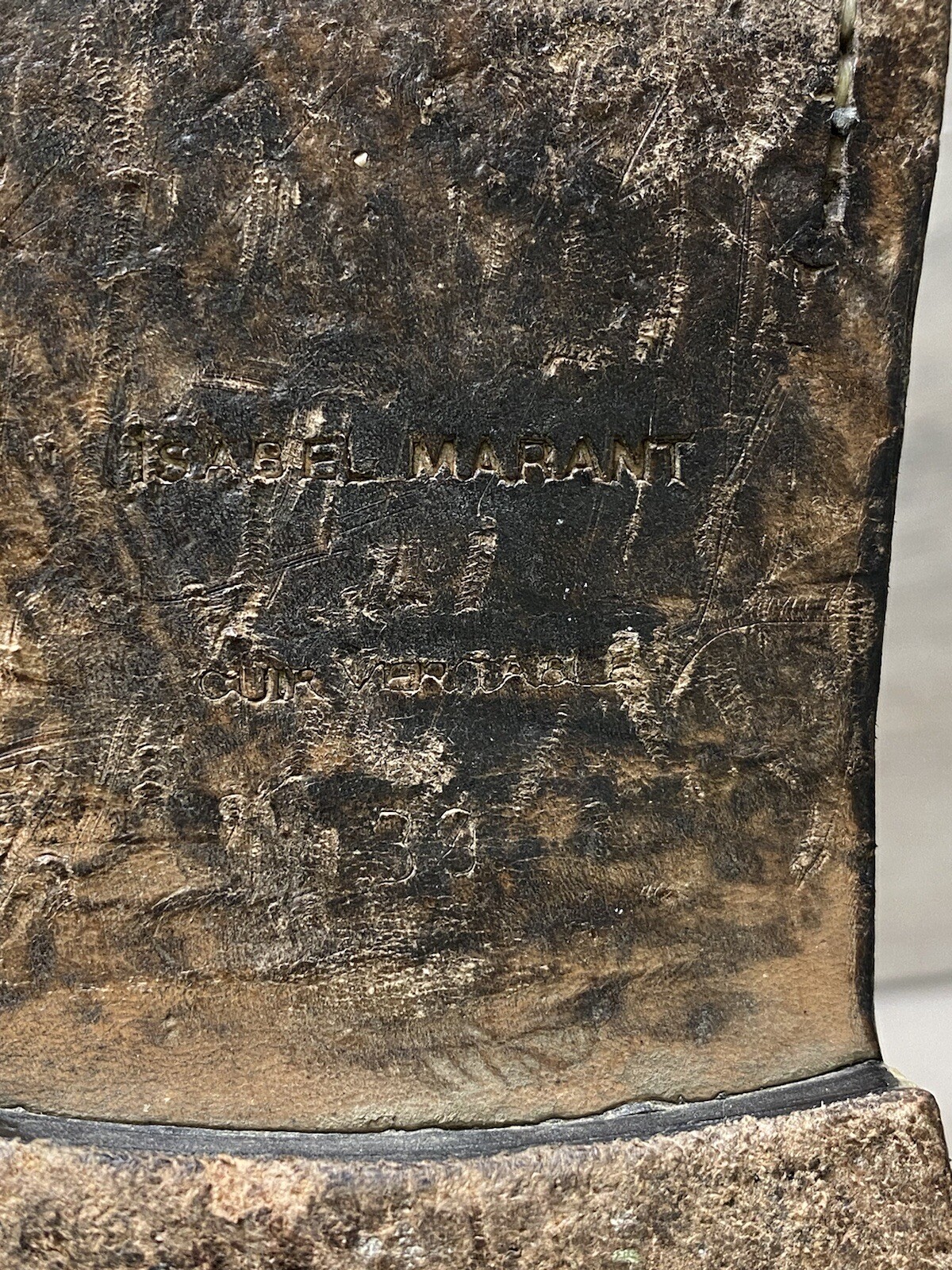 Isabel Marant Black Leather Ankle Slouch Boots EUR 38/US 8