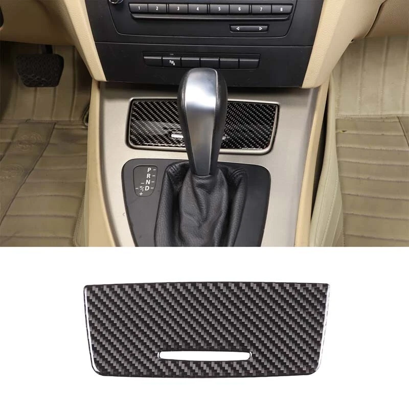 Autocollant Fibre Carbone Console BMW Série 3 E90 E92 M3 - Revêtement Intérieur