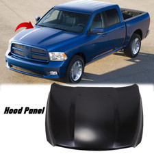 Hood Panel For 2011-2016 Ram 1500 2009-2010 Dodge Ram 1500 Primed Steel New