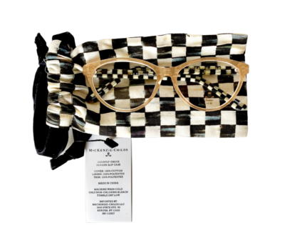 【新品・タグ付き】MACKENZiE-CHiLDS  CHECKラグ 新品・タグ付き】MACKENZiE-CHiLDS CHECKラグ 新品・タグ付き