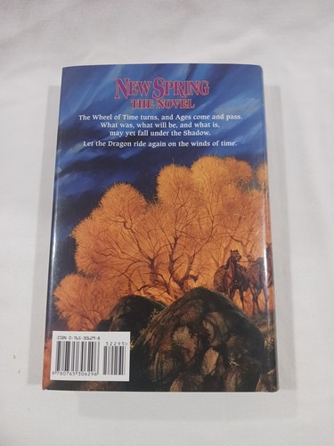 New Spring The Wheel of Time 0 Robert Jordan HARDCOVER 1st Ed 1st Print LIKE-NEW - Picture 24 of 24
