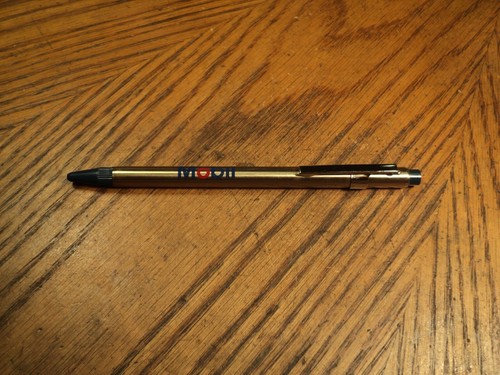 Vintage Pen Pointer BallPoint Pen 18" Telescoping Pointer w/ Box Mobil - Picture 3 of 18