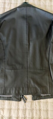 本日のみ専用！更に値下げ！ARMANI COLLEZIONI レザージャケット NEW $1995 Giorgio Armani Collezioni Reversible Leather