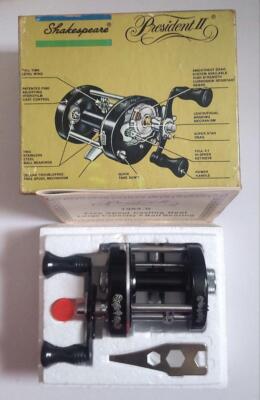 Shakespeare President II baitcasting reel 1984 | eBay