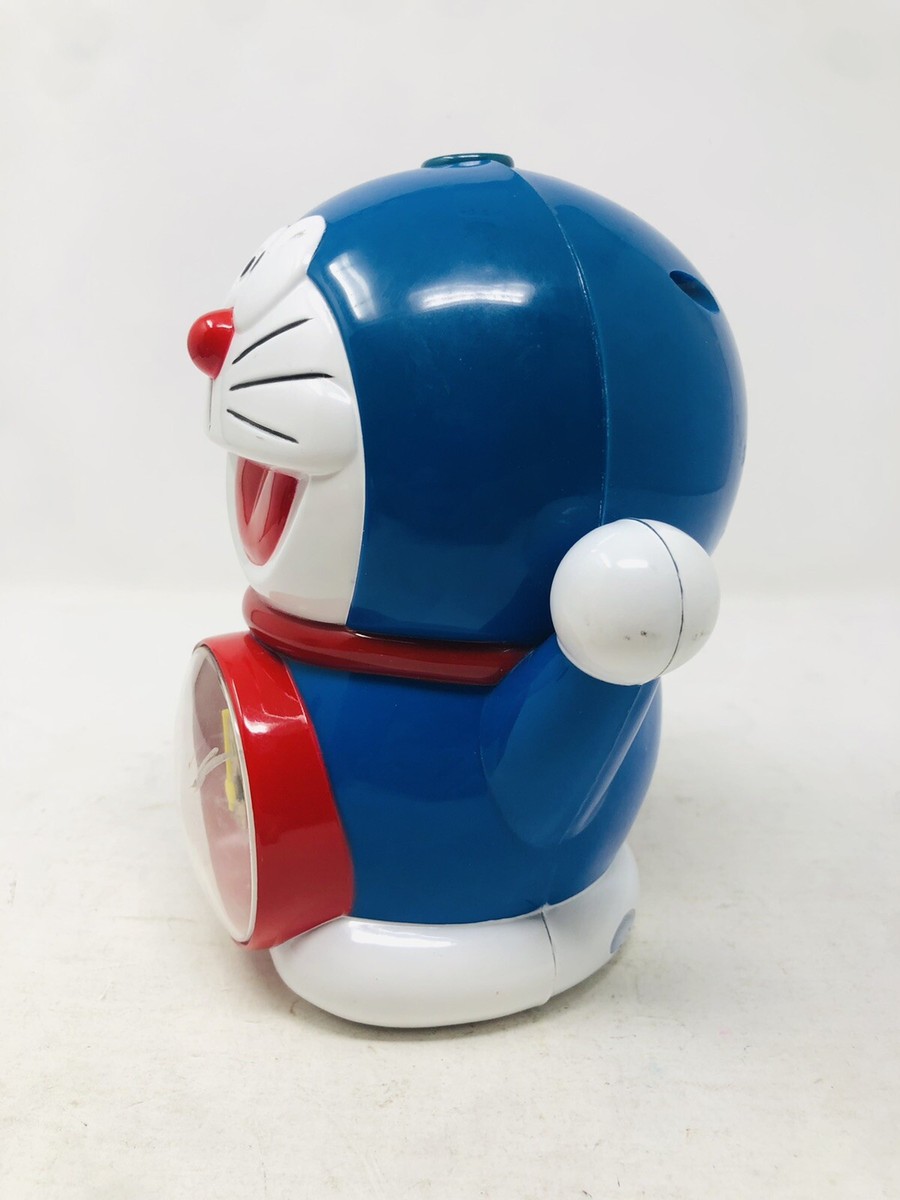 Vintage Doraemon Alarm Clock Excited Arms Up - Fujiko F