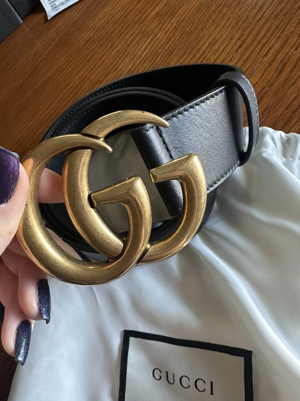 Authentique ceinture Gucci luxe créatB neuve avec étiquette