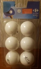 Top Life Ping Pong Table Tennis Balls 6 Pack - Beer Pongs Games White Carrefour