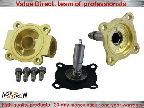 1/2 inch 110V-120V AC Brass Electric Solenoid Valve NPT Gas Water Air N/C - Picture 8 of 12