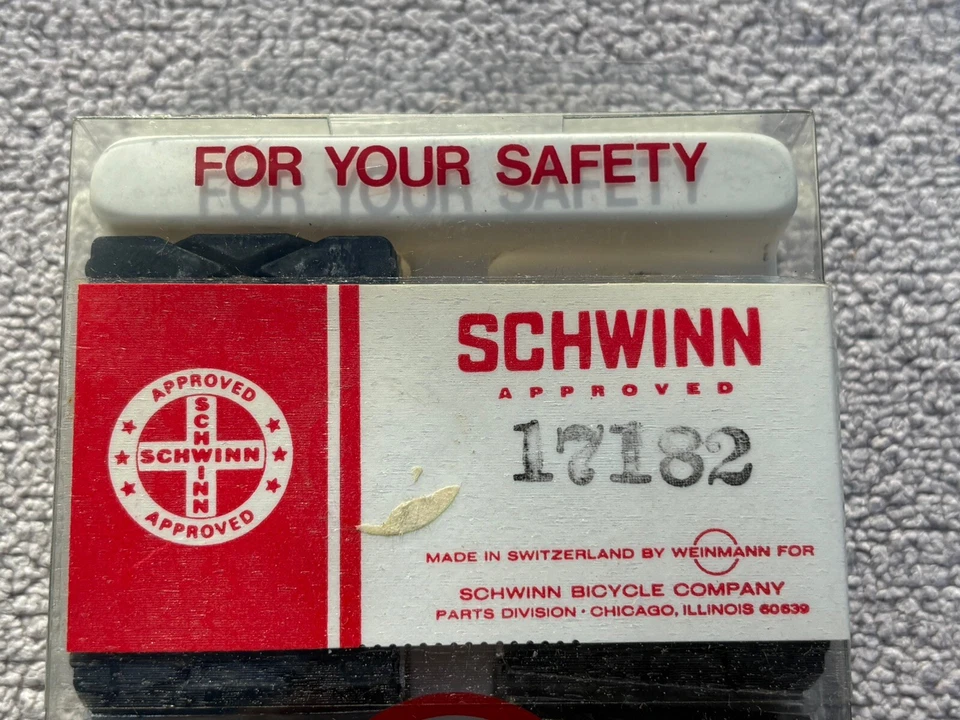Expositor de mostrador de pastillas de freno Schwinn Weinmann Brev con 19/20 piezas NUEVO SIN USAR Foto 2 de 4