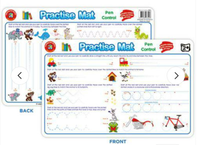 Learning Can Be Fun Practise Mats: Pen Control, What's the Time & More