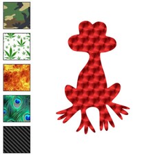 Frog Cute Cartoon, Vinyl Decal Sticker, 40 Patterns 3 Sizes, 7079