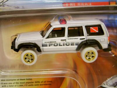 JEEP CHEROKEE XJ V/A W/ BOAT AND TRAILER CHASE TOW & GO JOHNNY
