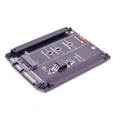 B M key M.2 SSD to 22Pin 2.5 SATA 3.0 Hard Drive Disk Converter Adapter PC Card