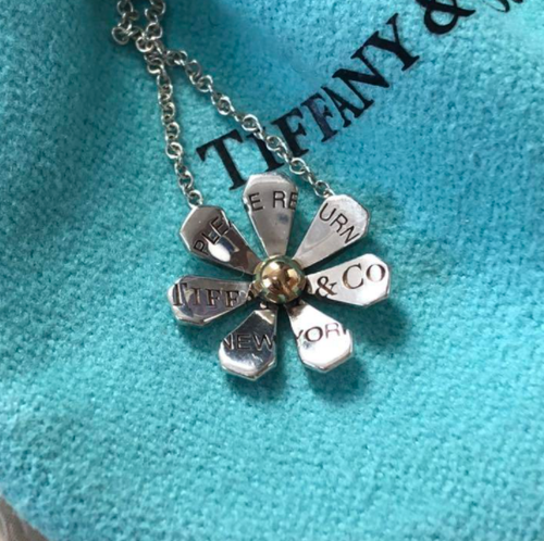 Tiffany Love Bugs Daisy Pendant 