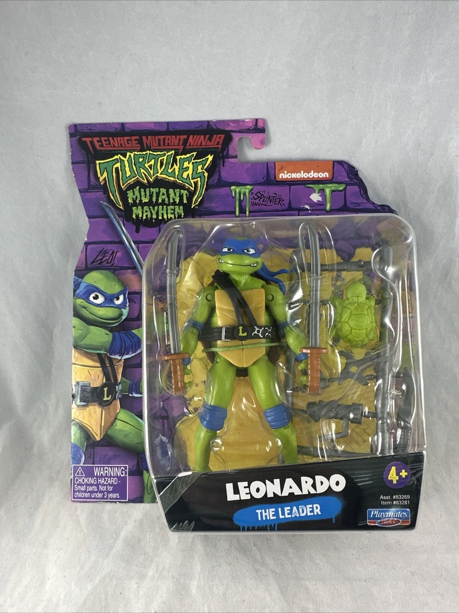 Teenage Mutant Ninja Turtles Mutant Mayhem Leonardo Basic TMNT 4.5