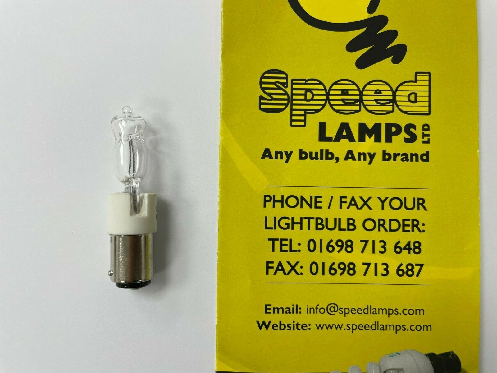 Halogen Halolux Clear 64477 AM 105w = 150W 240V SBC B15d Halogen Halolux Clear