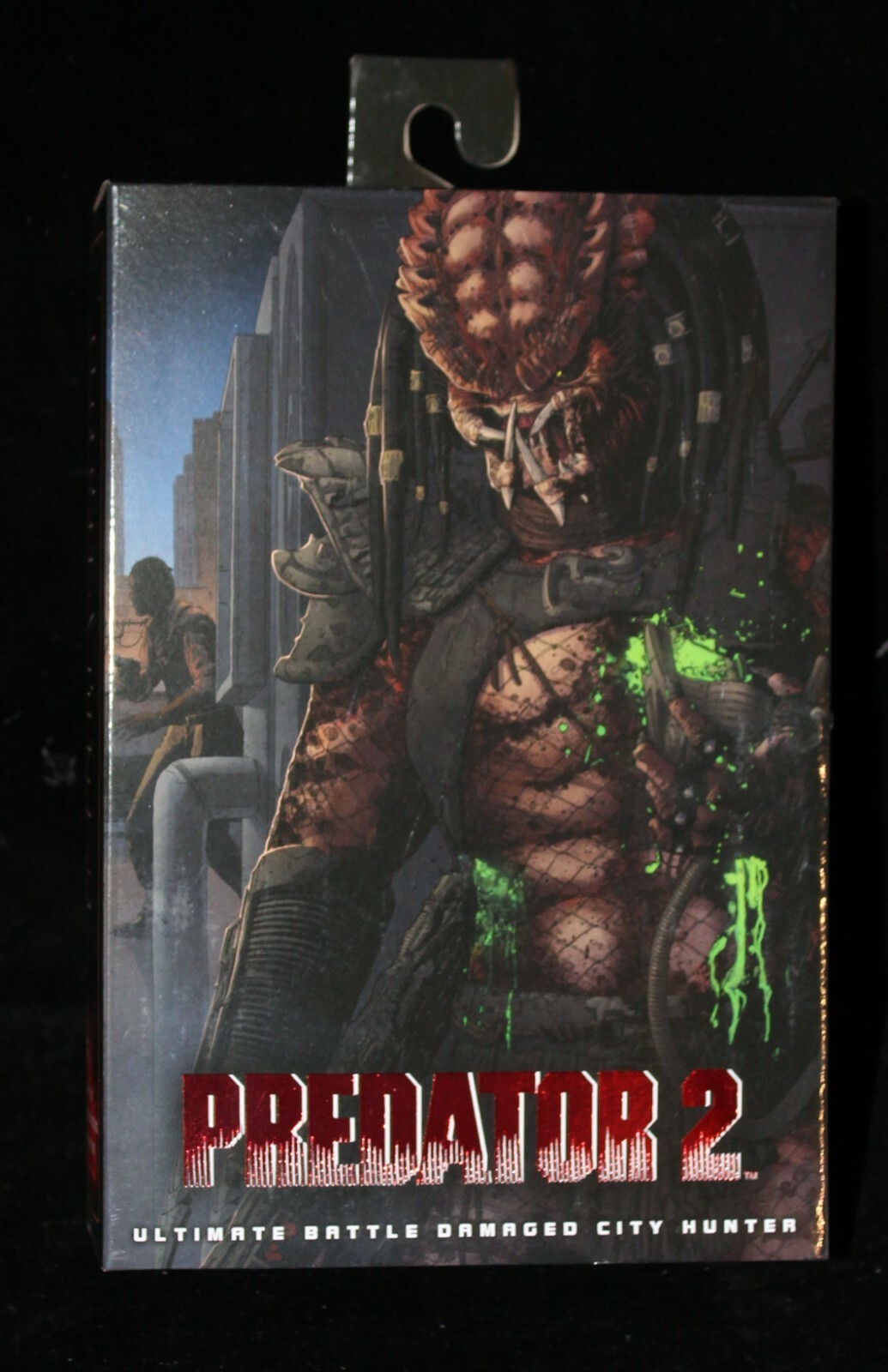 Thumbnail - Neca Predator 2 - Ultimate Battle Damaged City Hunter Aktionfigur 20cm