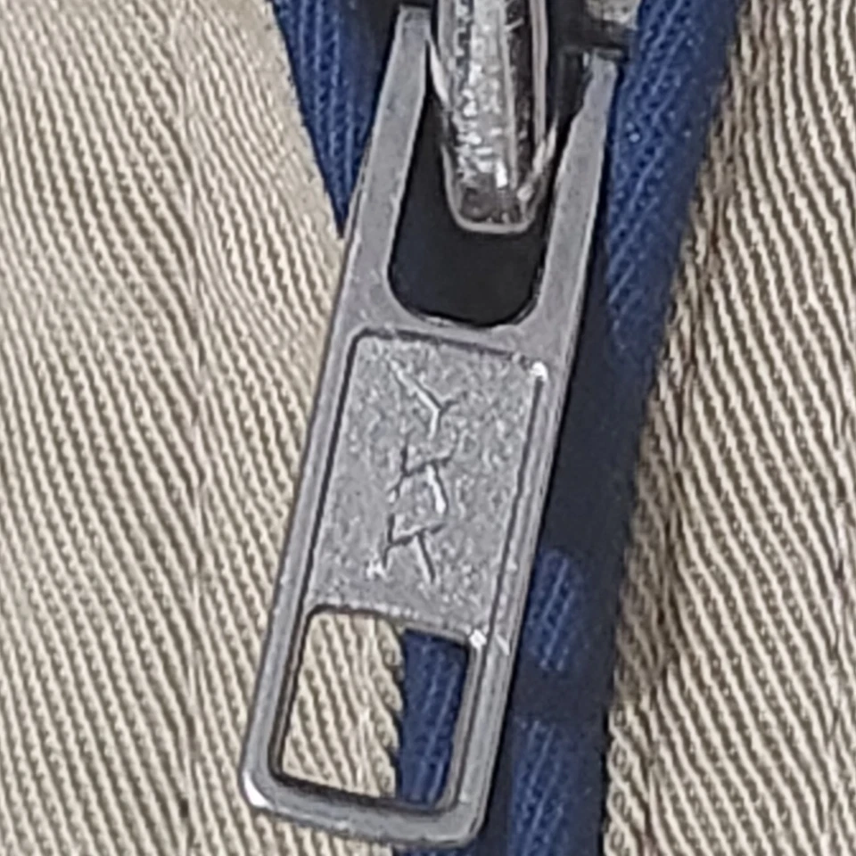 Chaqueta cortavientos vintage Mighty Mac Out O' Gloucester marrón grande años 70 Foto 4 de 4