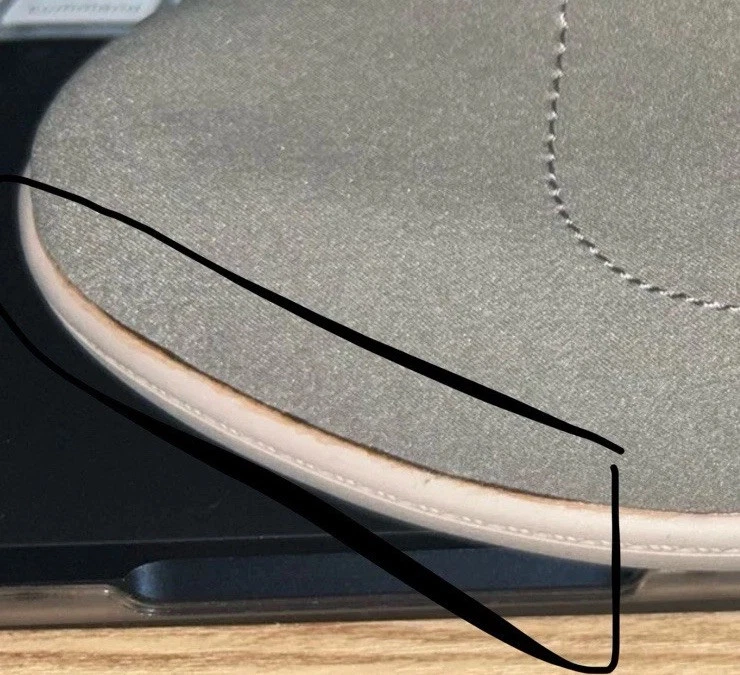 Easy Spirit Women's Gift Slip-On Flat, Size 6M, Gray - Image 3 of 4