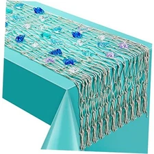  Mermaid Fishing Net Decor Pack Table Runner Wall Pack Ocean Toy Gem Hanging 1