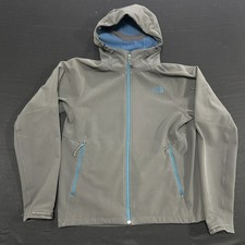 The North Face Jacket Men Medium Gray Apex Bionic Soft Shell Windwall Hiking