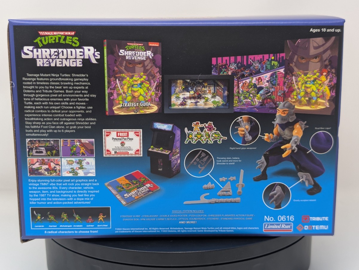 Nintendo Switch TMNT: Shredder's Revenge Ltd Radical Ed. Teenage Mutant Ninja Turtles: Shredder's Revenge Radical Edition