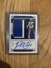 2019 National Treasures Darrell Henderson Rookie Patch Auto Collegiate # /49