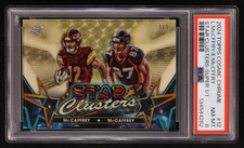 Marketplace image: Ed / Luke McCaffrey RC 2024 Topps Cosmic Chrome Star Clusters Superfractor 1/1