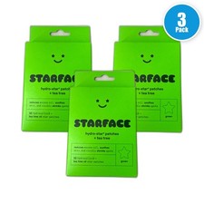 Starface Hydro-Star Tea Tree Green Pimple Patches 96 Total Pack of 3 New