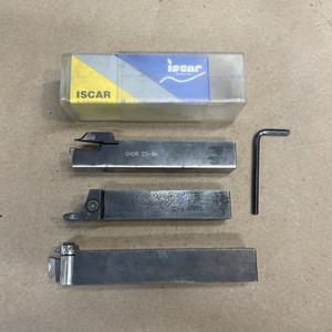 3 Iscar Indexable Grooving Tool Holders- GHDR 24-8A GHDL 31.7-4