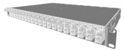Uptime Industries BladeRunner Gehäuse, 19-Zoll, 1U, 480x44,5x372,8mm, kompatibel