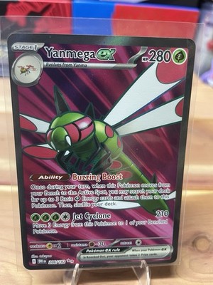 Yanmega ex 206/182 Sv10: Destined Rivals Holo | eBay