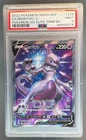 0074 Mewtwo V 2022 Pokemon Sword & Shield Black GO #SWSH229 Elite Trainer PSA 9