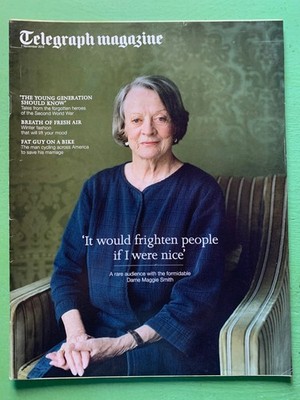 TELEGRAPH 07-Nov-2015 MAGGIE SMITH Ruth & May Bell Elliott Erwitt Gemma Cariney