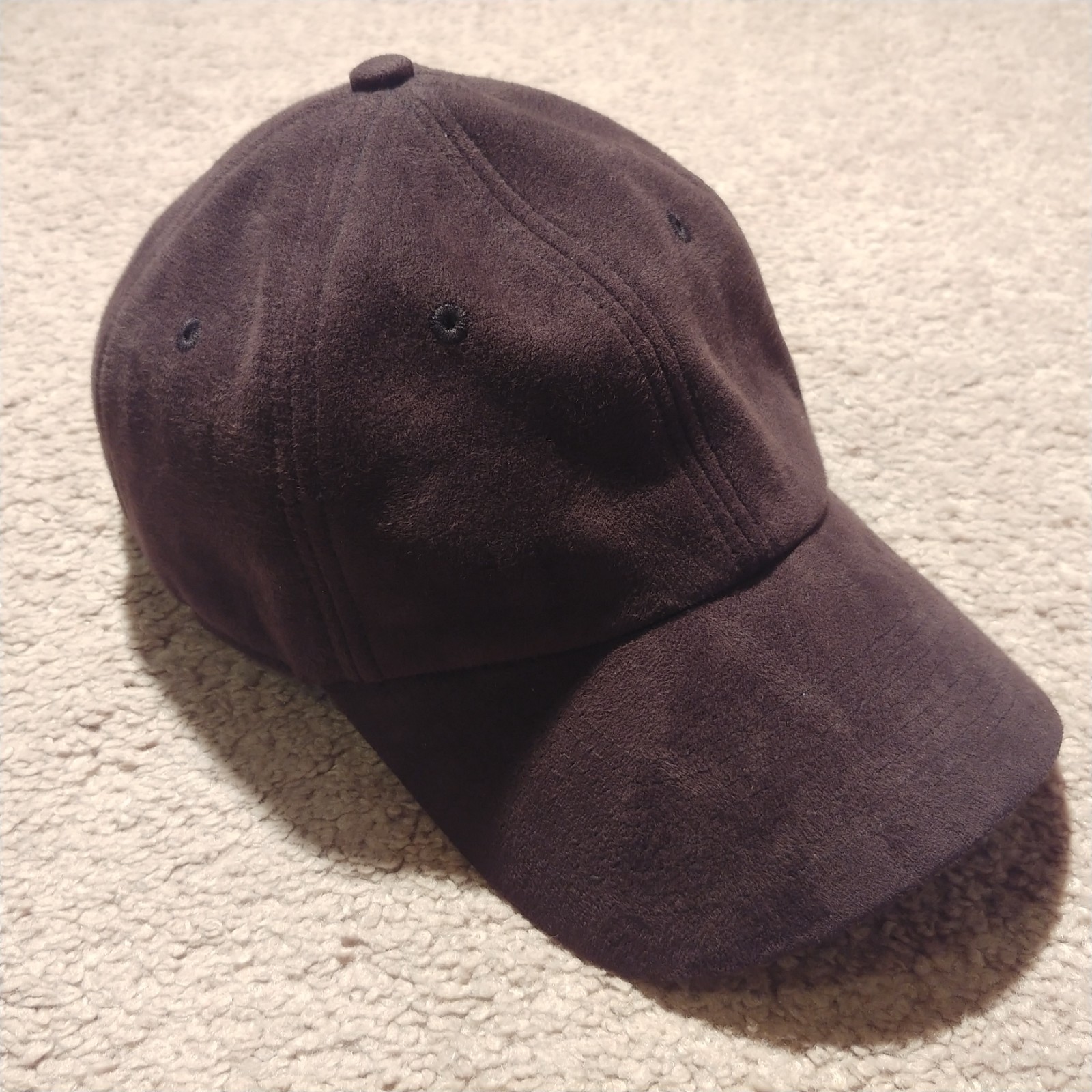 Plain Black Baseball Hat Cap Adjustable One Size … - image 1