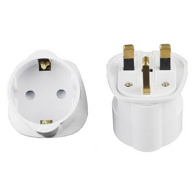 Reiseadapter DE auf UK GB England 3pin Steckdose Reisestecker Adapter Strom 13A