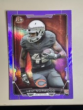2015 Bowman - Rookies Levi Norwood #65 Purple (RC)