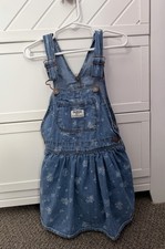 Oshkosh 4T Jean Overalls Dress