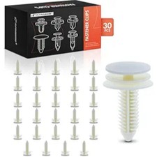 30 PCS Nylon Door Trim Panel Car Retainer Fastener Push Pin Clips Compatible wit